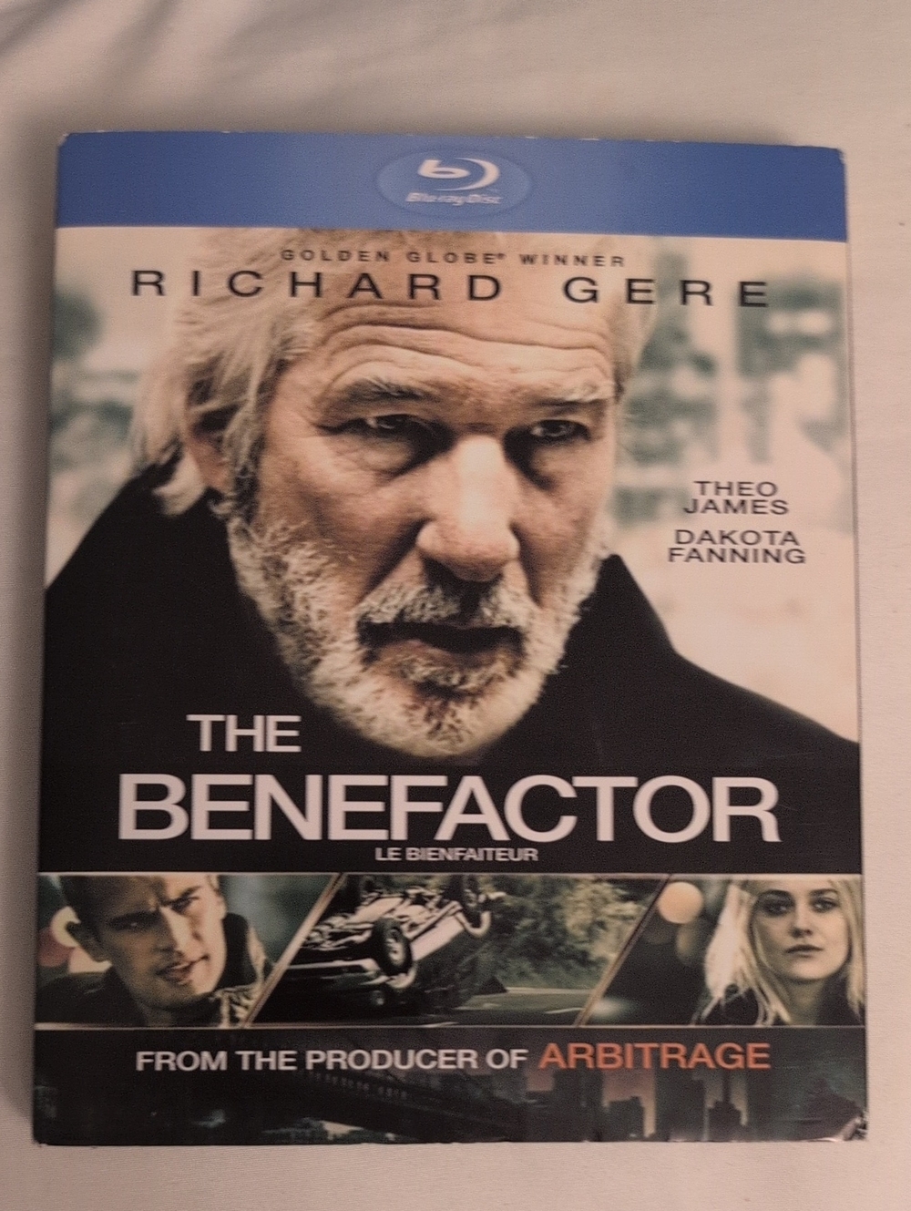 The Benefactor Blu-Ray (Bilingual) Richard Gere, Dakota Fanning ✨VGUC